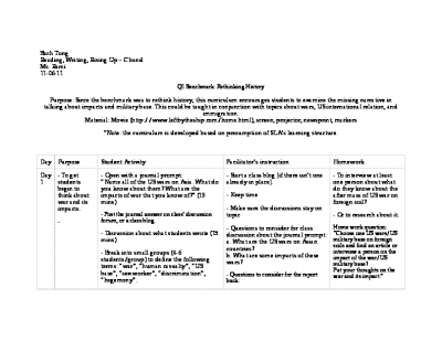 Tong Q1 Benchmark