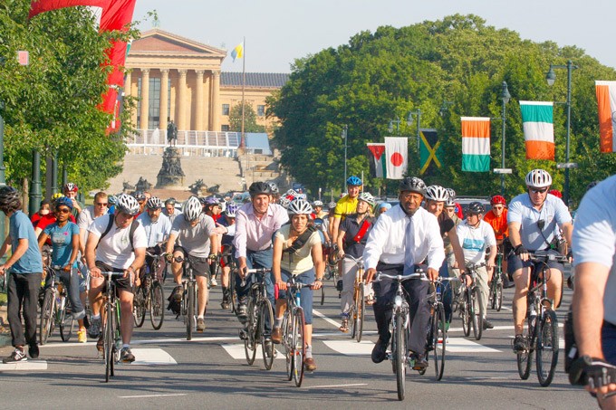 Mayor-Nutter-Bike-To-Work