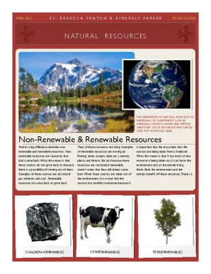 NATURAL RESOURCES