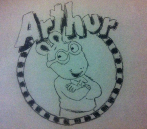 Art Blog Arthur Color Pencil & Sharpie