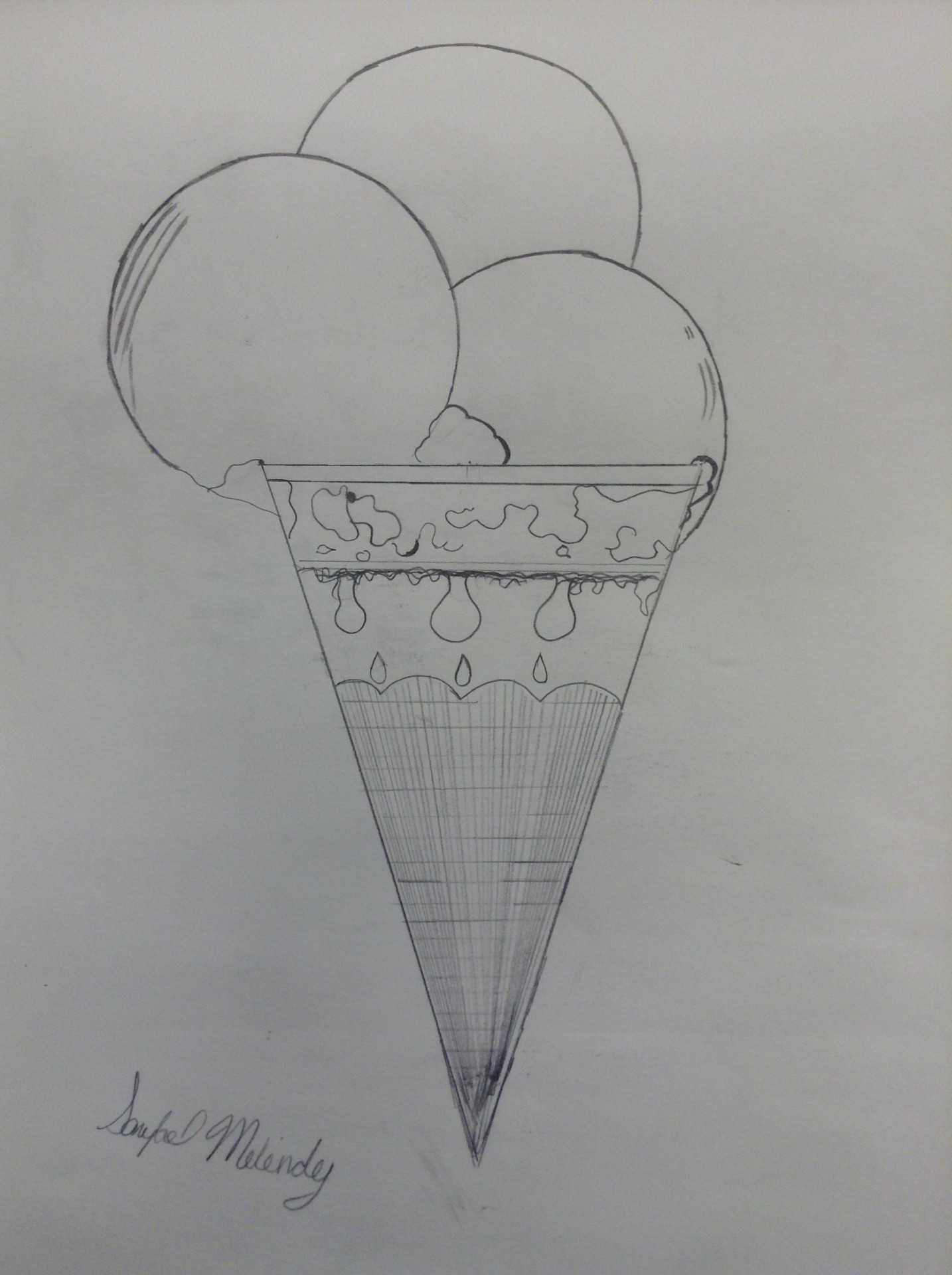 ice cream pencil