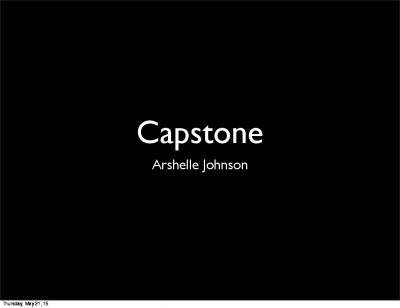 Capstone