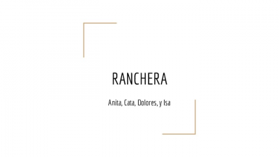 Ranchera