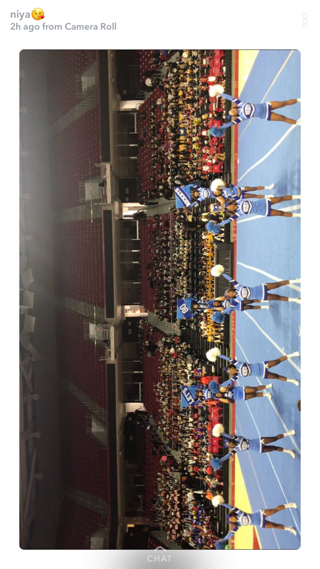 This was our cheerleading competition for the Philadelphia Districts competition where we took home 2nd place.