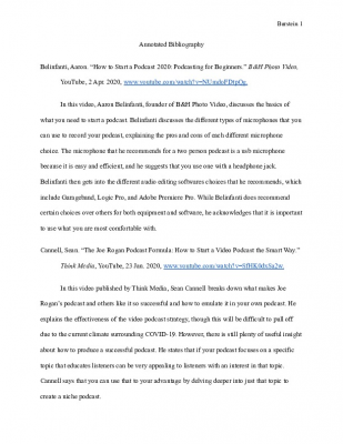 Annotated Bibliography - Ari Burstein (1)