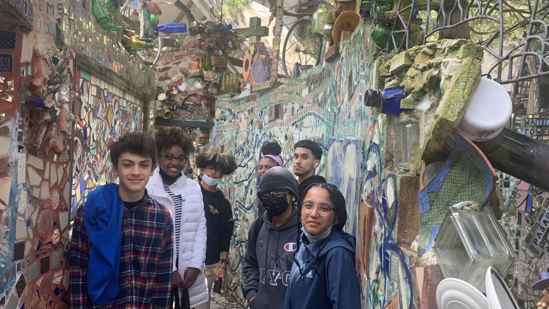 9th Grade Philly Magic Gardens Trip