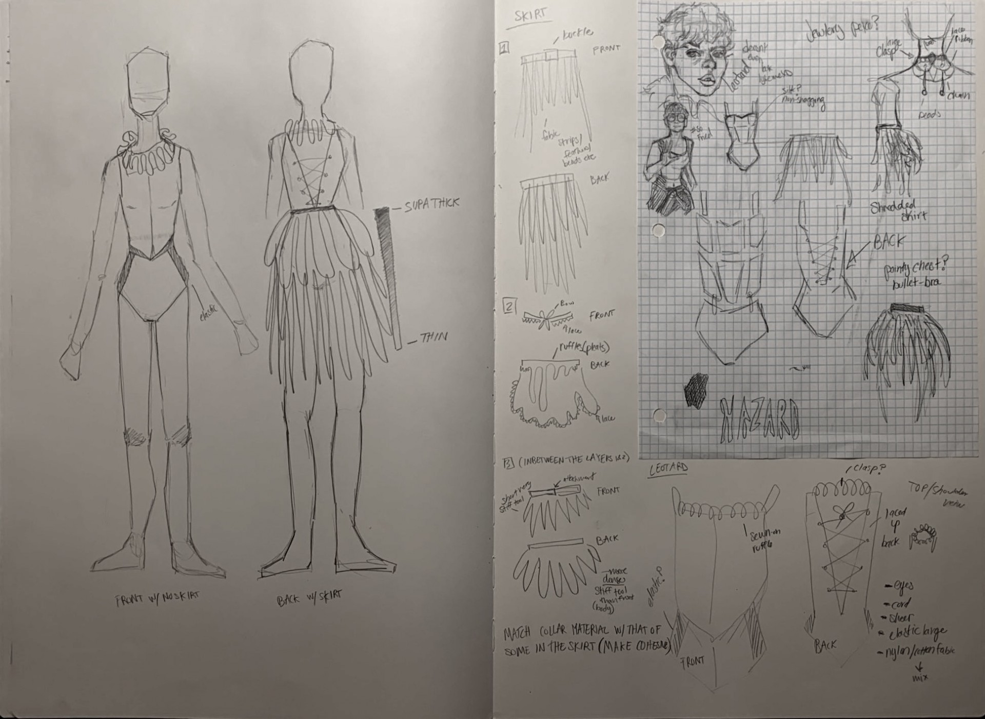 second costume design