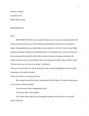 Winslow Coleman Multi-narrative Story