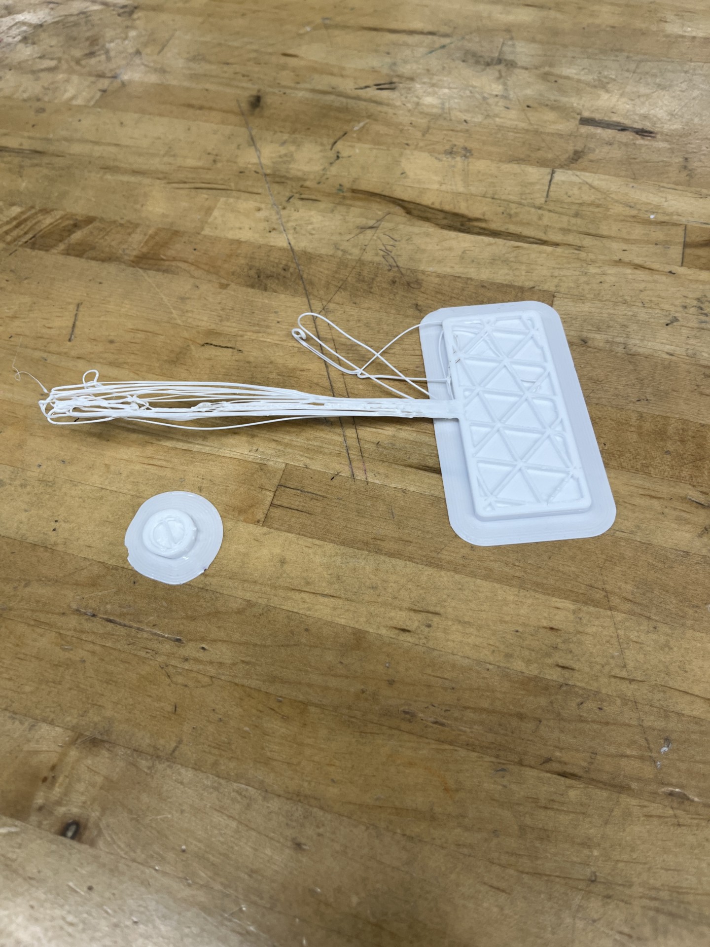 Failed Print #1 (Prototype #1)