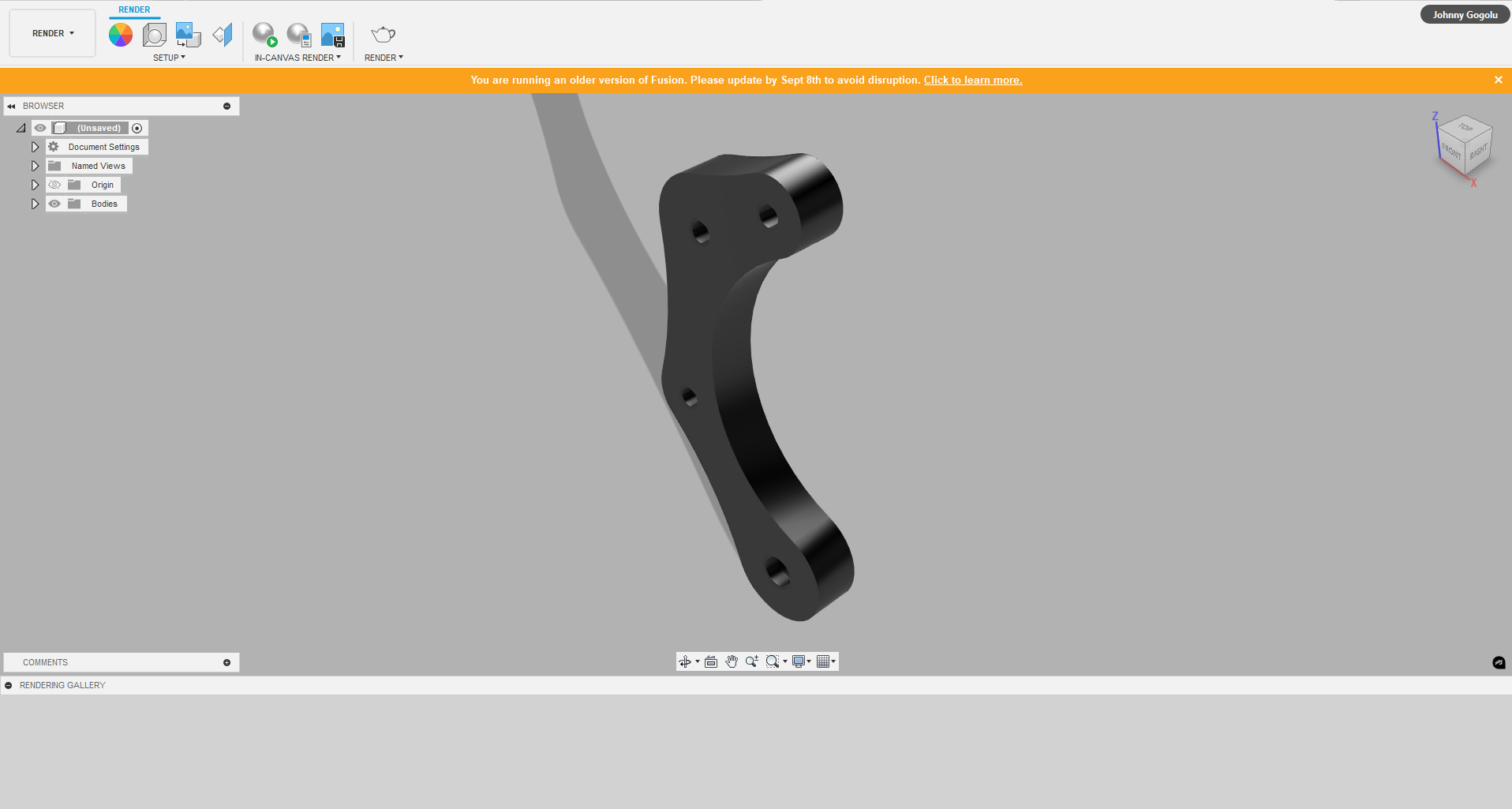 Part 1 of 6 for the weight collar