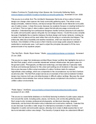 Capstone Bibliography