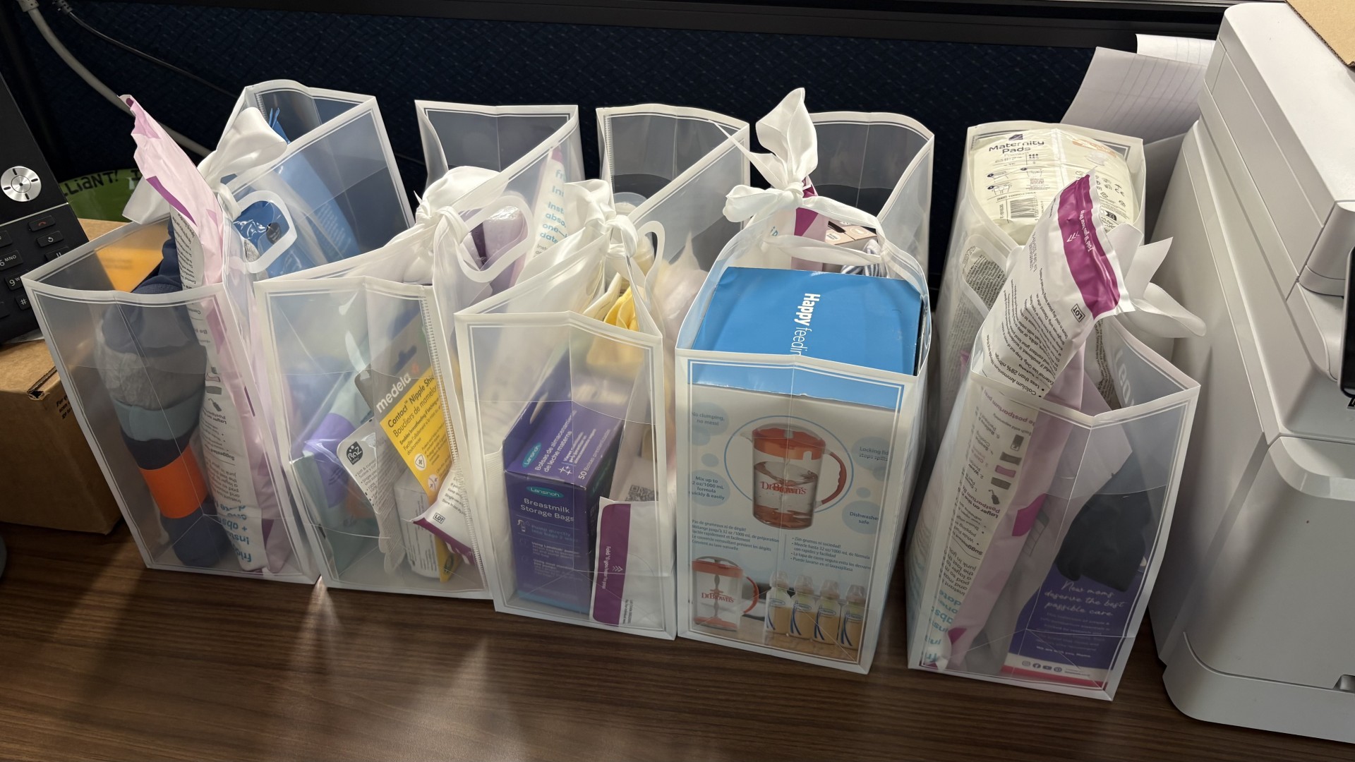 Postpartum care kits