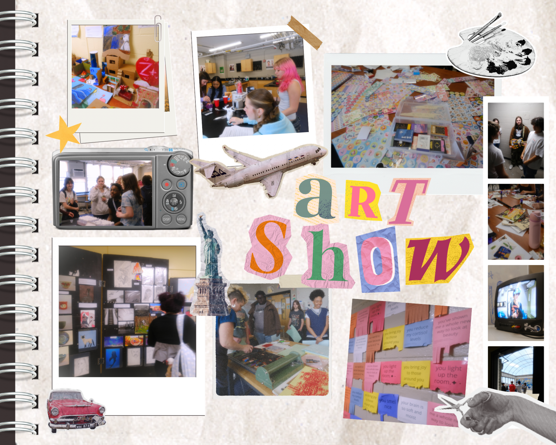 Art Show Capstone Collage
