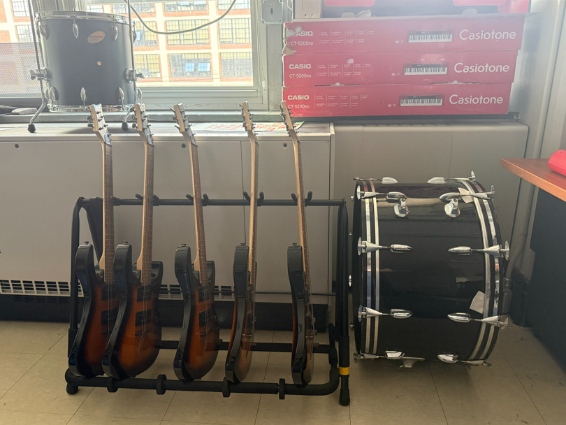 some of the guitars I replaced missing strings on